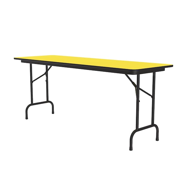 CF HPL Folding Tables 24x72  Yellow